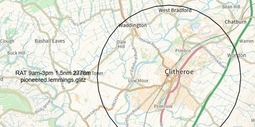 Airspace restrictions for King Charles' visit to Clitheroe