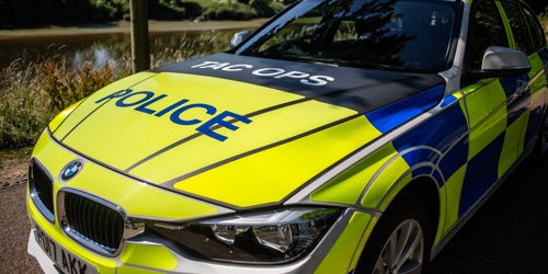 Lancashire Police car