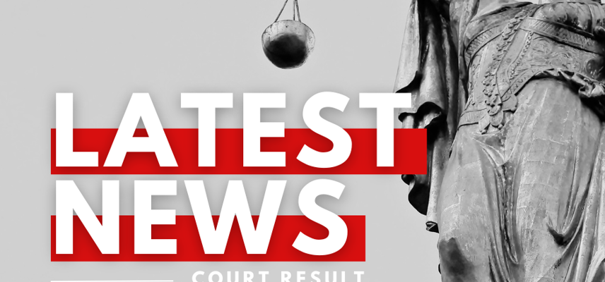Latest court result