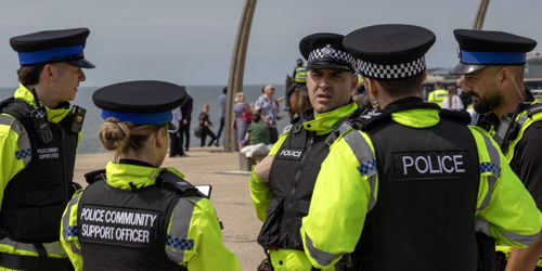 Police Officers in Blackpool
