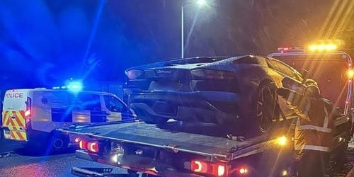 Seized Uninsured Lamborghini