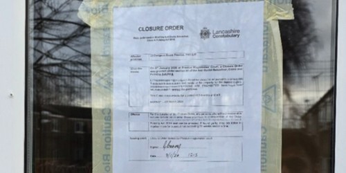 Closure order at problematic Preston address