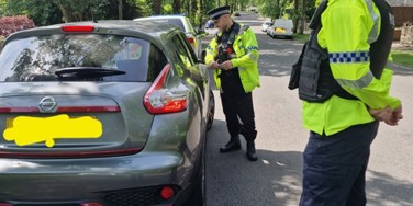 speeding drivers stopped